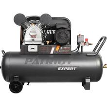 Компрессор PATRIOT KRX 420 L100, поршневой, ременной, масляный, 420 л/мин, 100 л, 10 бар, 2.2 кВт, 2